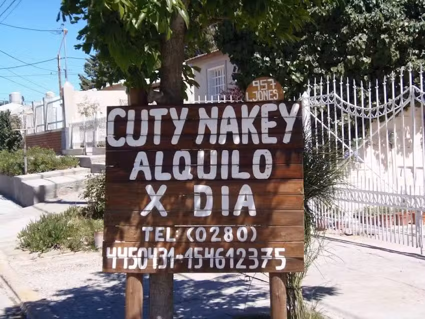 Alquiler temporario Cuty nakey