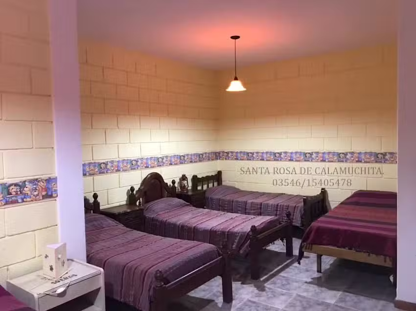 Alquiler temporario de casa con pileta en Santa Rosa de Calamuchita