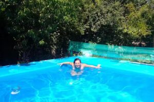 Cabaña flor de piedra