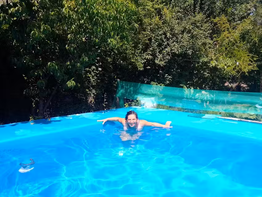 Cabaña flor de piedra