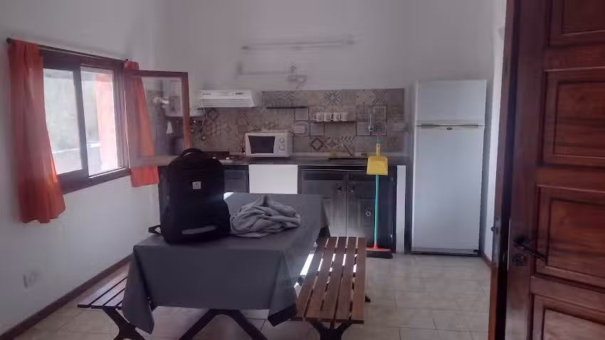 Cabañas arco de piedra