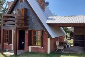 Cabañas atardecer soñado