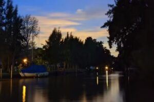 Cabañas en el delta “Polesie”