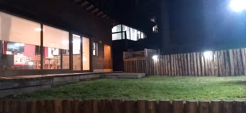 Cabañas frontera de los andes