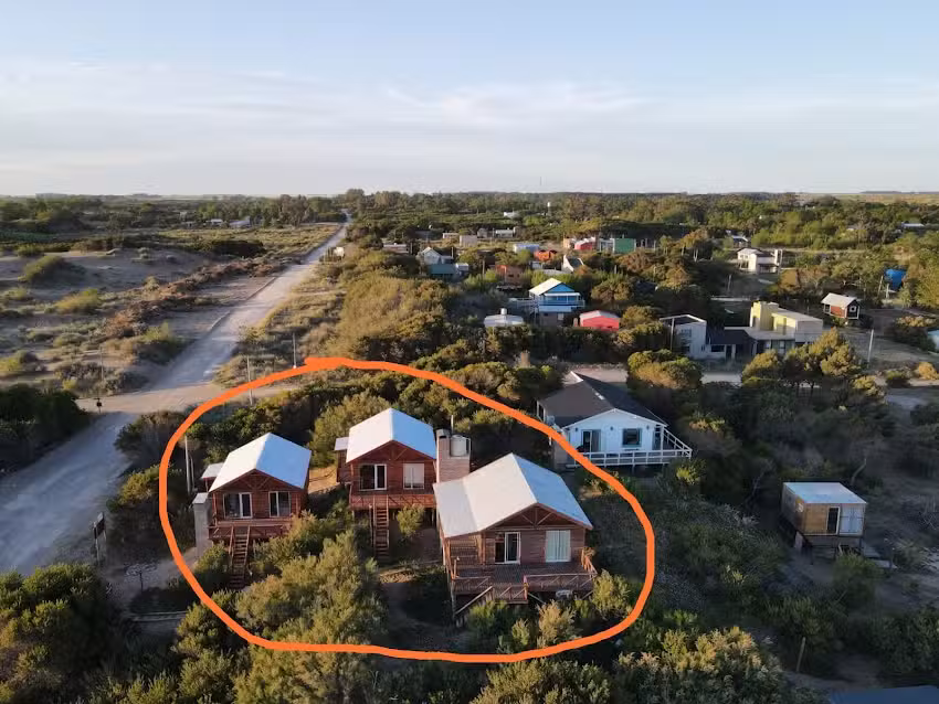 Cabañas VEO EL MAR. La mejor vista del mar, muy cerca de la playa