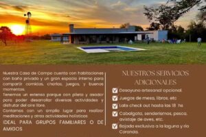 Casa de Campo La Canoera