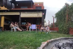 Casa La Toma sobre el Río Coronda