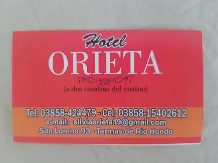 hotel orieta