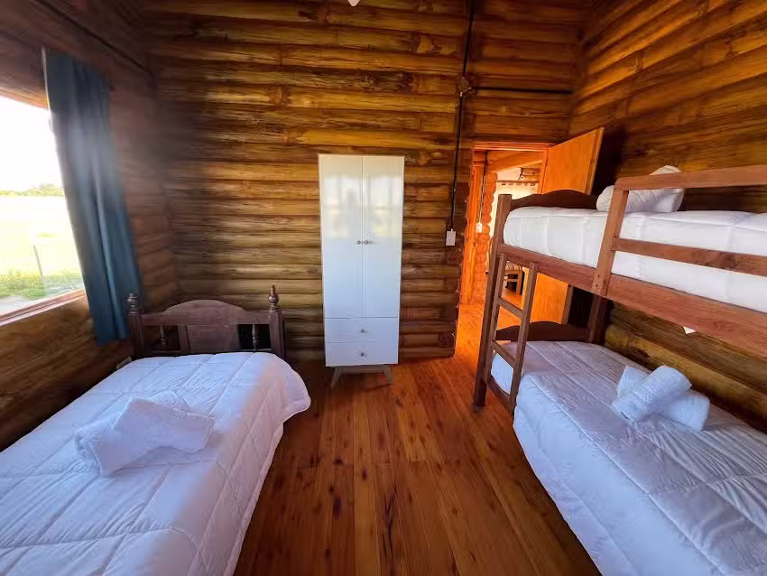 La Escapada, cabañas de madera