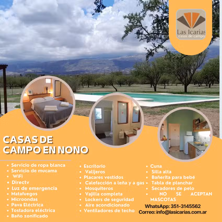 Las Icarias Casas de Campo
