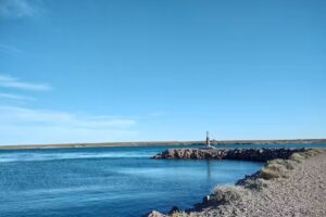 Puerto Deseado Sant zona de chacraa Cruz Argentina