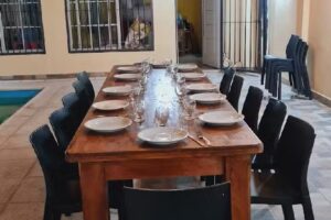 Quincho y Pileta con habitacion privada