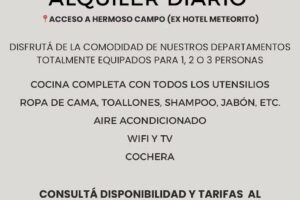 Rosablanca Alquiler Diario