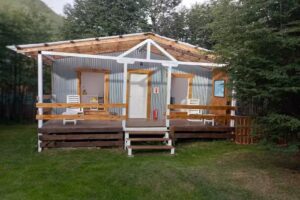 The Kelenkeskes camp site.Glaciar Vinciguerra, Laguna del caminante sitio Ramsar.desde /since 2016/camping de montaña